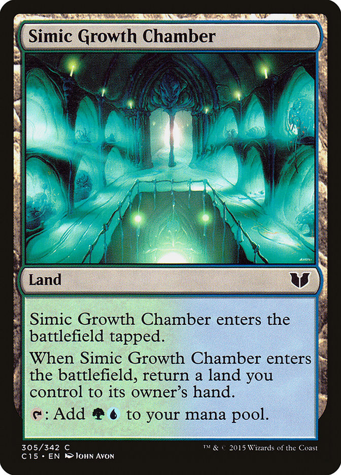 Simic Growth Chamber [Commander 2015] | Red Riot Games CA