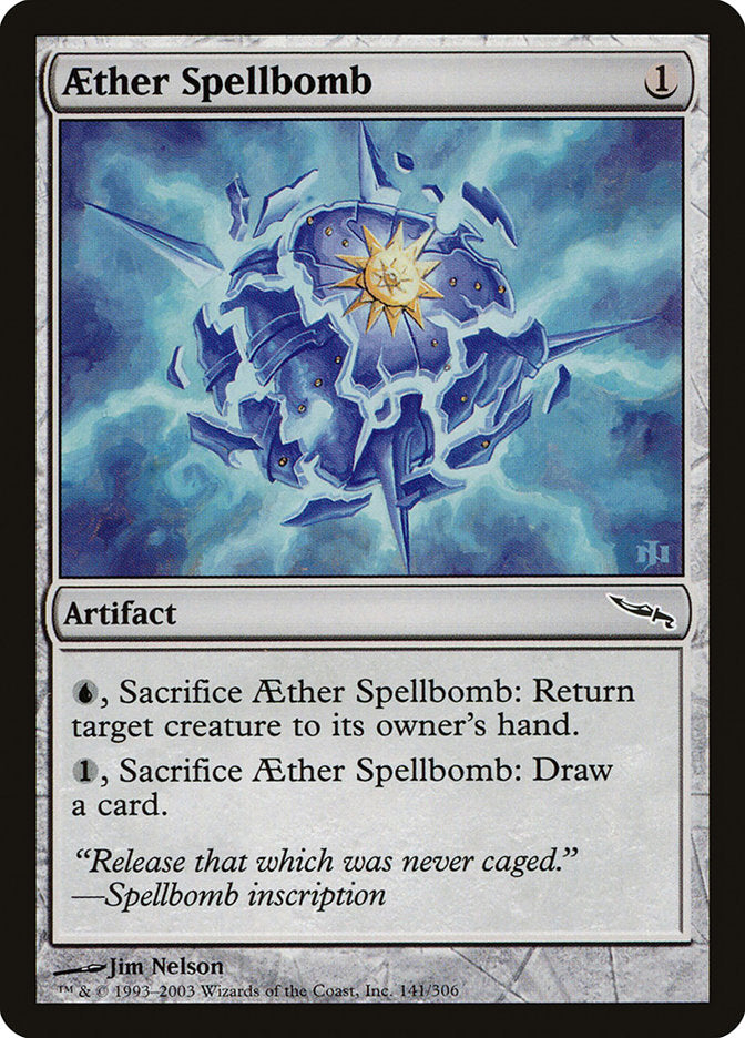 Aether Spellbomb [Mirrodin] | Red Riot Games CA
