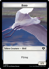 Copy (54) // Bird Double-Sided Token [Commander Masters Tokens] | Red Riot Games CA
