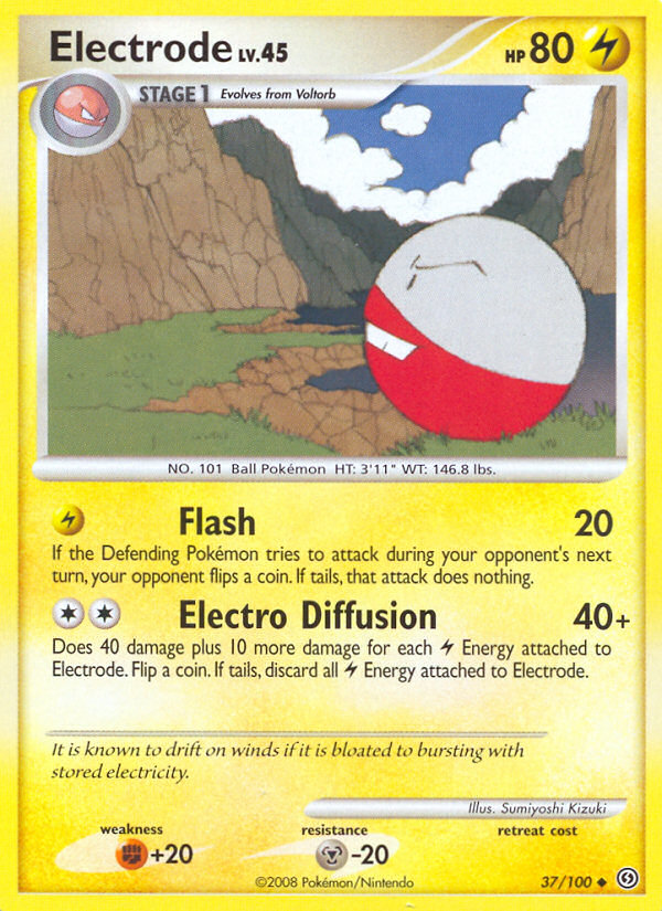 Electrode (37/100) [Diamond & Pearl: Stormfront] | Red Riot Games CA