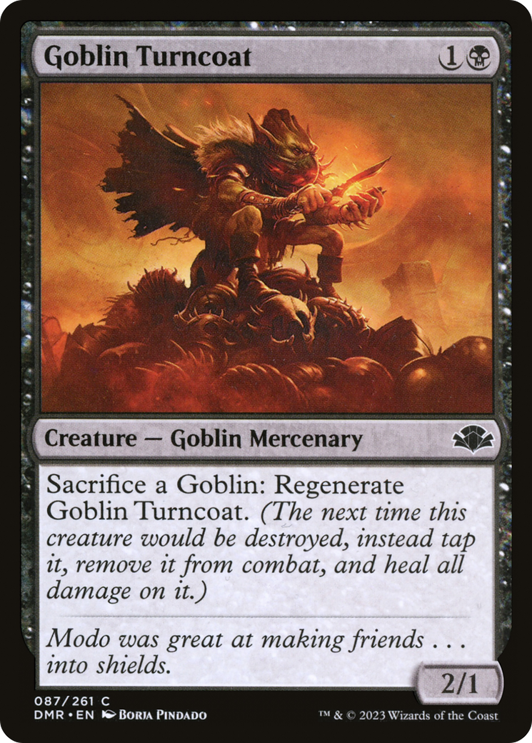 Goblin Turncoat [Dominaria Remastered] | Red Riot Games CA