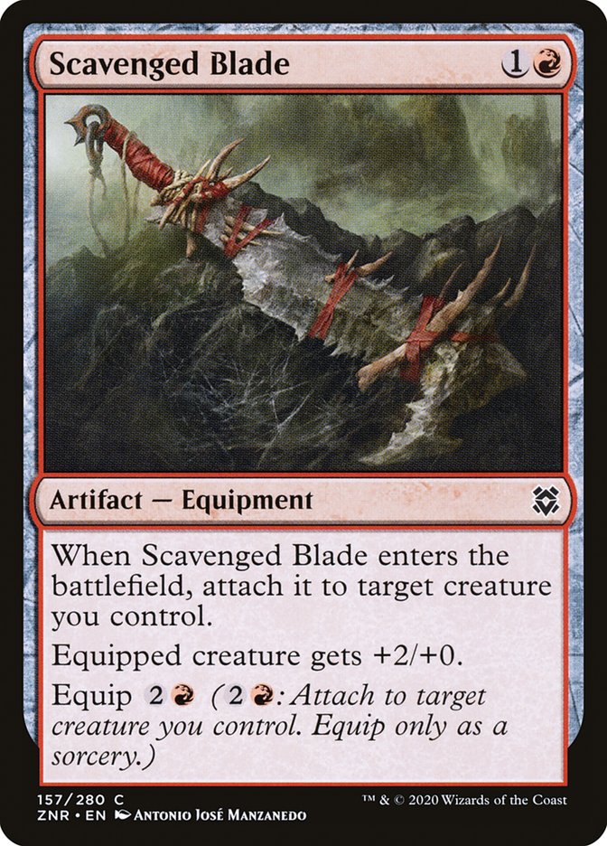 Scavenged Blade [Zendikar Rising]