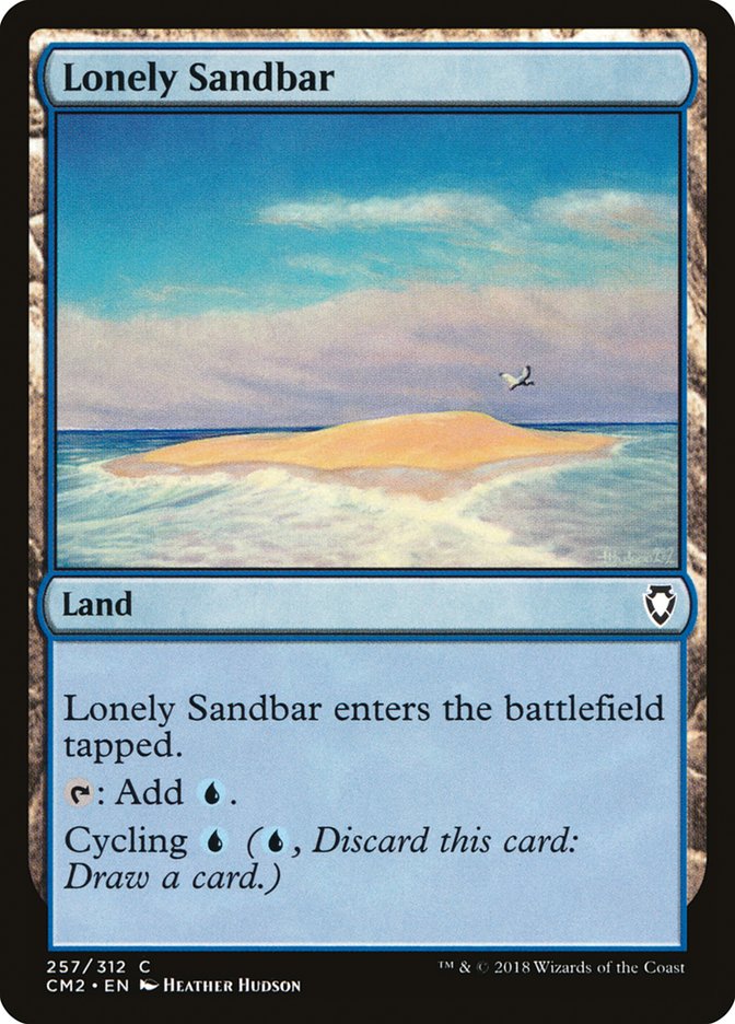 Lonely Sandbar [Commander Anthology Volume II] | Red Riot Games CA