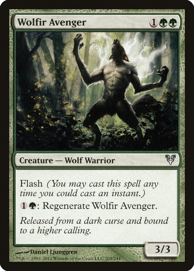 Wolfir Avenger [Avacyn Restored] | Red Riot Games CA