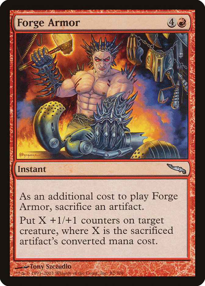 Forge Armor [Mirrodin] | Red Riot Games CA