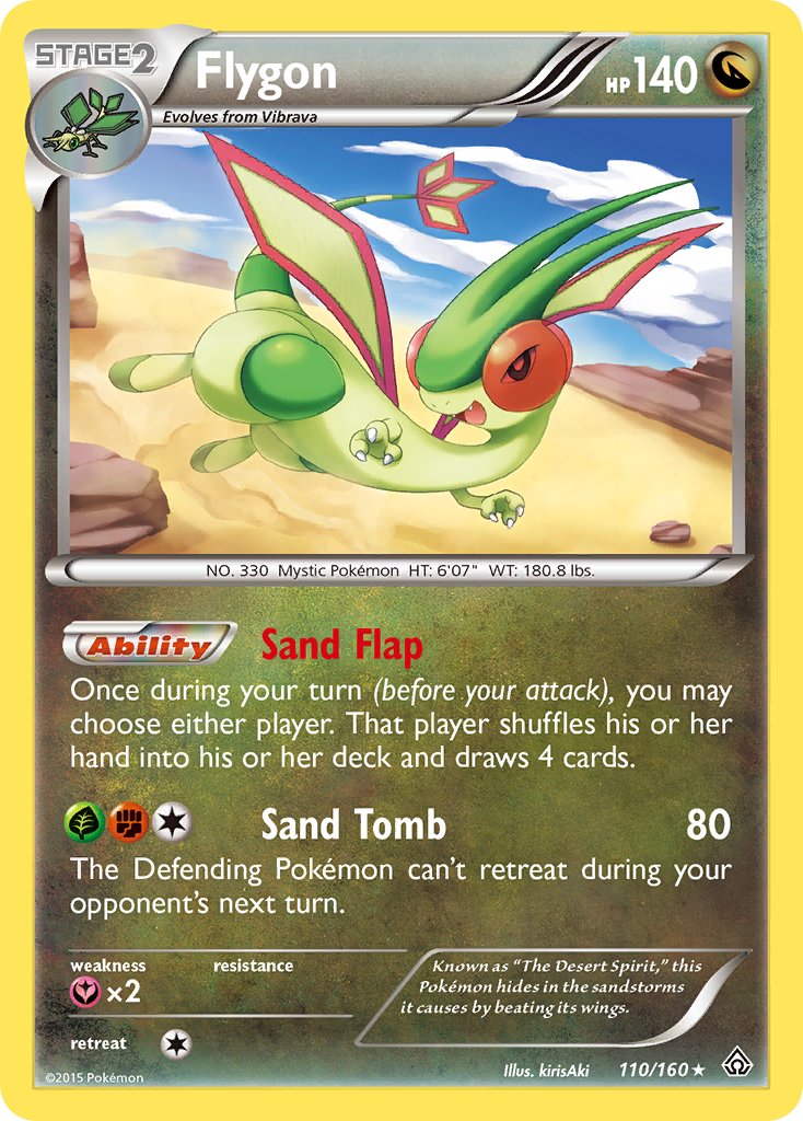 Flygon (110/160) (Cosmos Holo) (Blister Exclusive) [XY: Primal Clash] | Red Riot Games CA