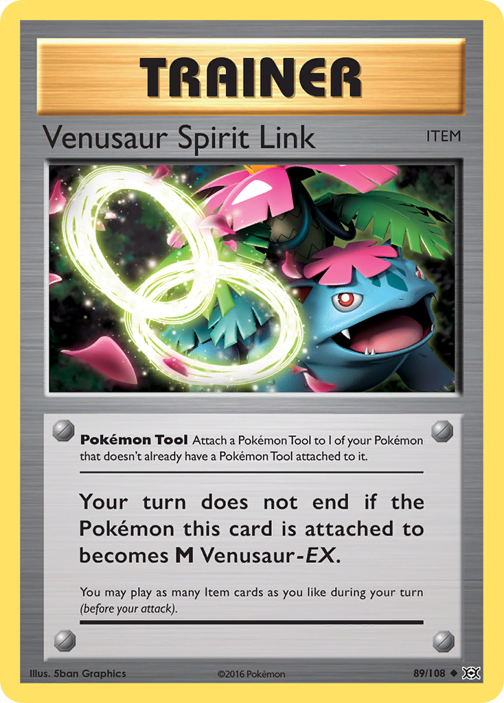 Venusaur Spirit Link (89/108) [XY: Evolutions] | Red Riot Games CA