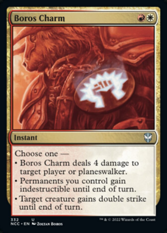 Boros Charm [Streets of New Capenna Commander] | Red Riot Games CA