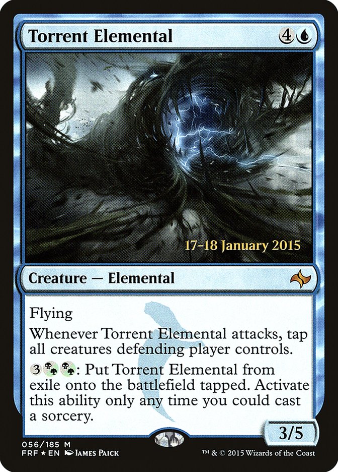 Torrent Elemental [Fate Reforged Prerelease Promos] | Red Riot Games CA