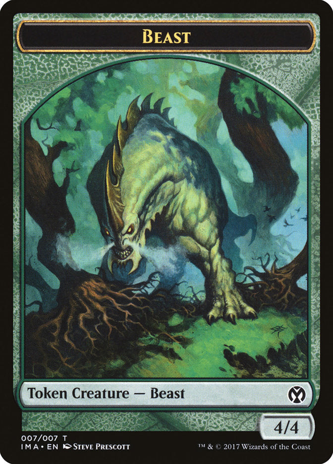 Beast Token [Iconic Masters Tokens] | Red Riot Games CA
