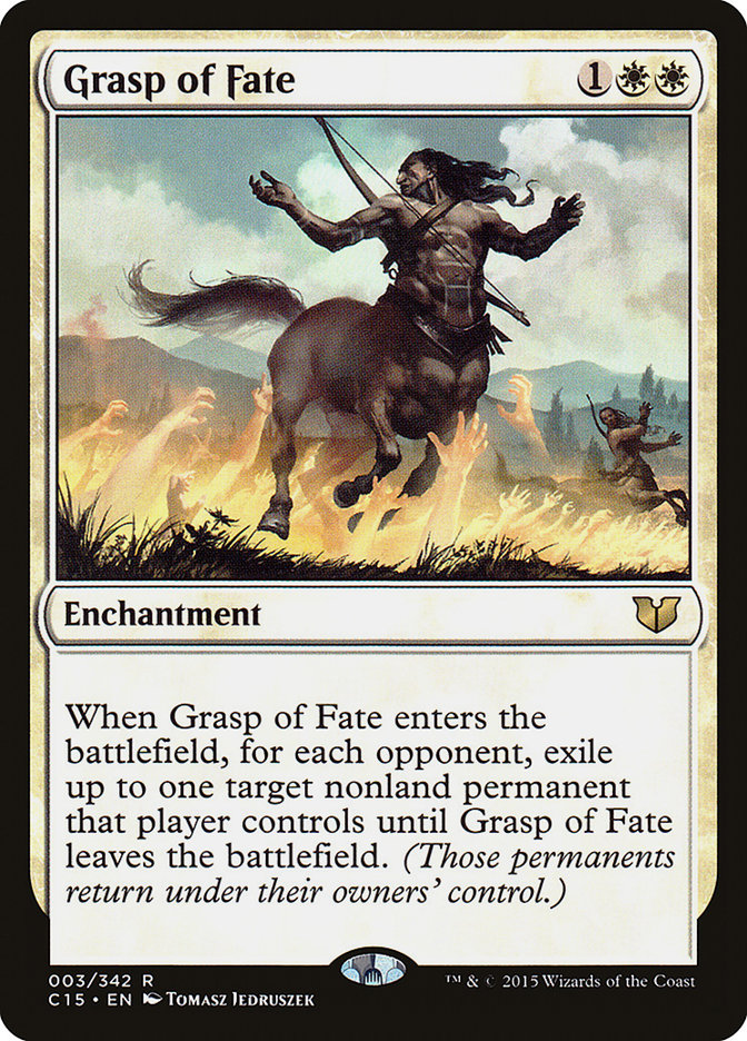 Grasp of Fate [Commander 2015] | Red Riot Games CA