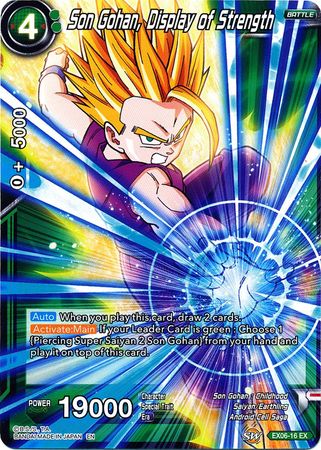 Son Gohan, Display of Strength (EX06-16) [Special Anniversary Set] | Red Riot Games CA