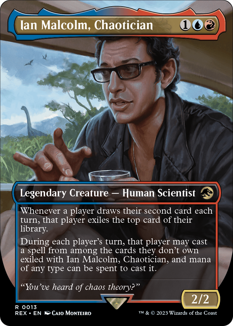 Ian Malcolm, Chaotician (Borderless) [Jurassic World Collection] | Red Riot Games CA