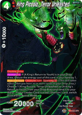 King Piccolo, Terror Unleashed (SPR) (BT5-022) [Miraculous Revival] | Red Riot Games CA