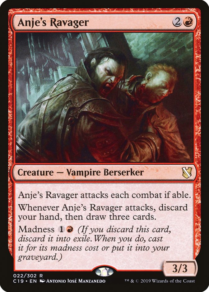 Anje's Ravager [Commander 2019] | Red Riot Games CA