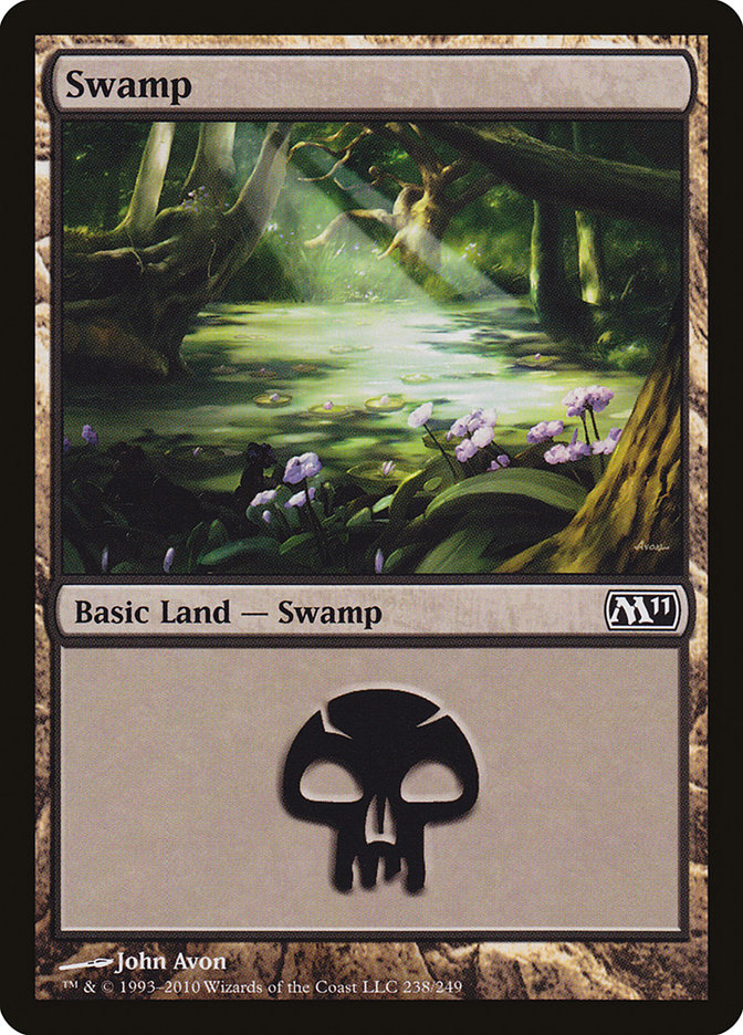 Swamp (238) [Magic 2011] | Red Riot Games CA