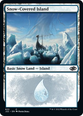 Snow-Covered Island [Jumpstart 2022] | Red Riot Games CA