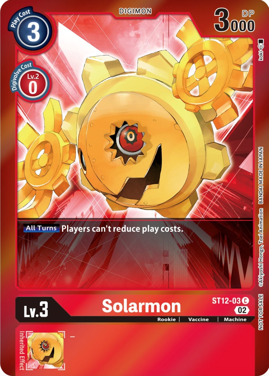 Solarmon [ST12-03] (Event Pack 4) [Starter Deck: Jesmon Promos] | Red Riot Games CA
