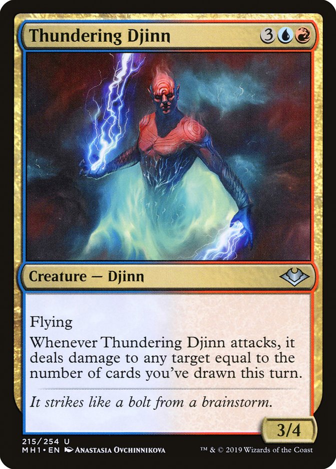 Thundering Djinn [Modern Horizons] | Red Riot Games CA