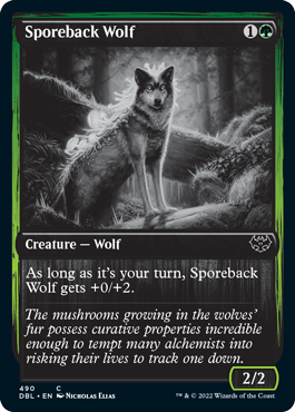 Sporeback Wolf [Innistrad: Double Feature] | Red Riot Games CA