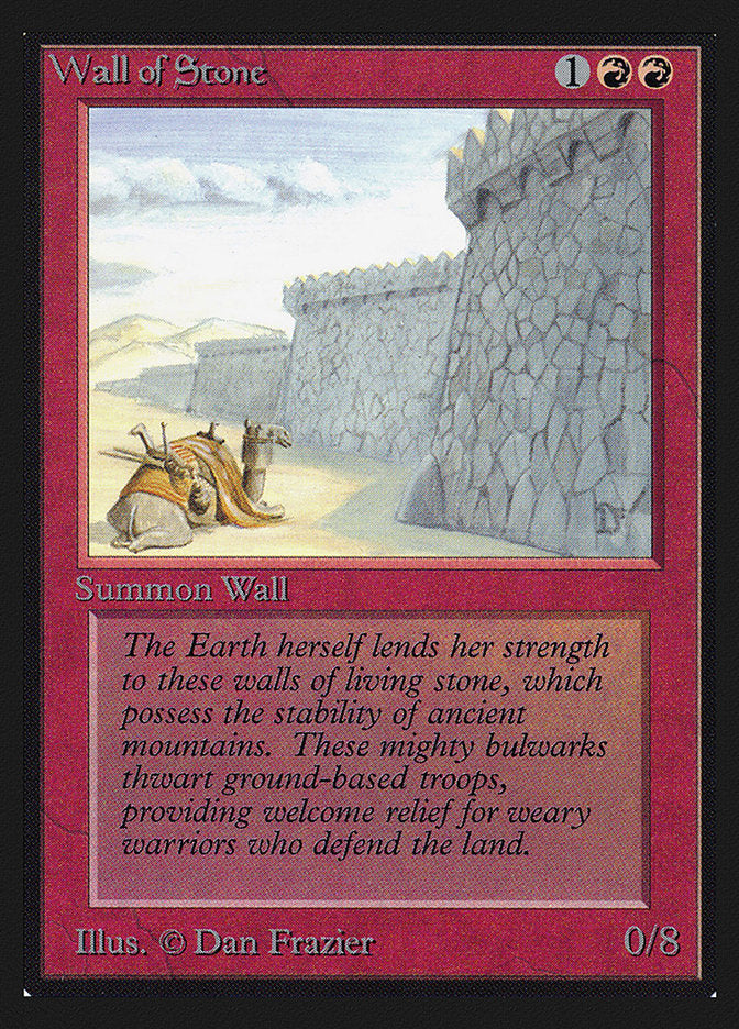 Wall of Stone [Collectors' Edition] | Red Riot Games CA