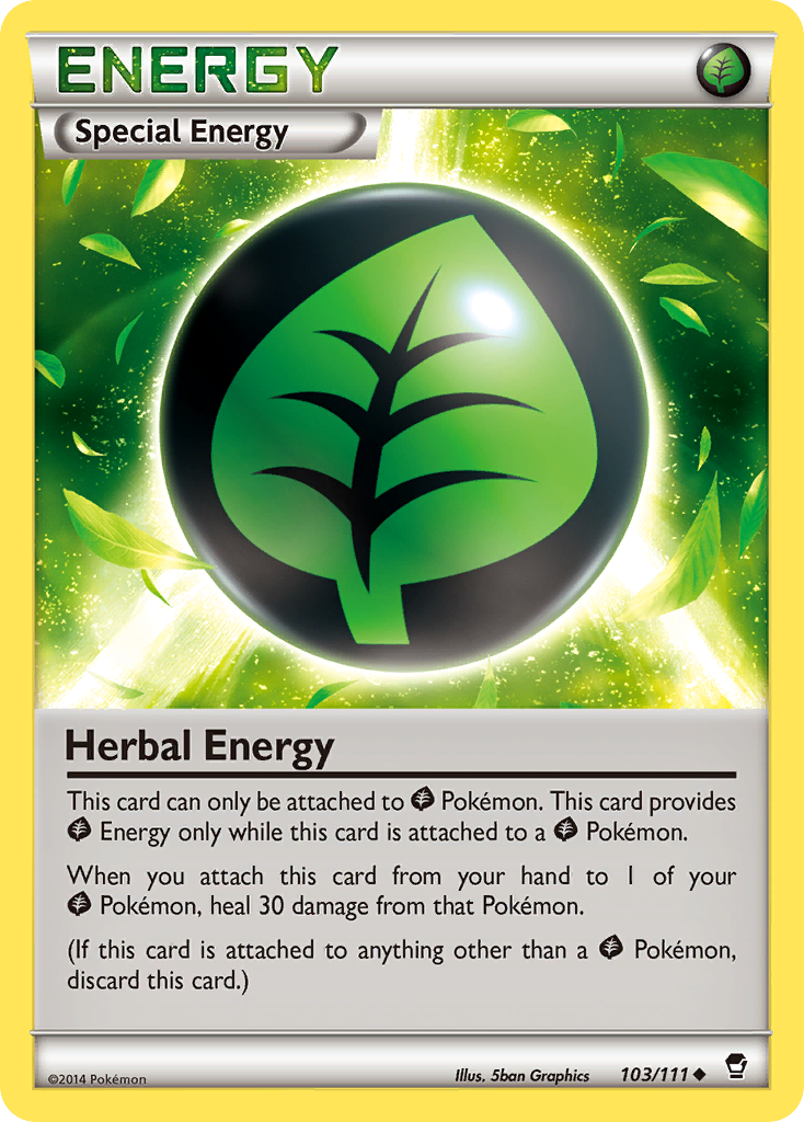 Herbal Energy (103/111) [XY: Furious Fists] | Red Riot Games CA