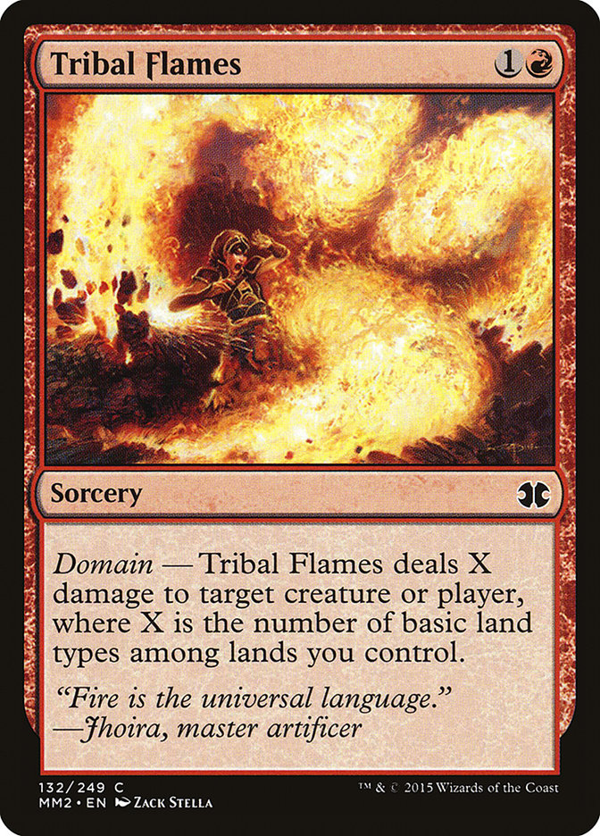 Tribal Flames [Modern Masters 2015] | Red Riot Games CA