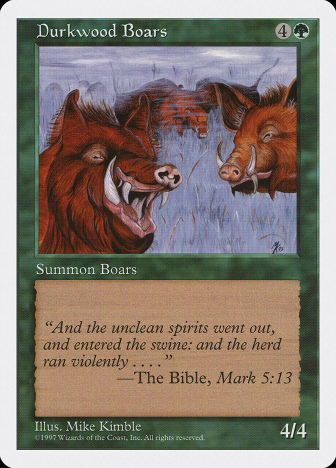 Durkwood Boars [Fifth Edition] | Red Riot Games CA