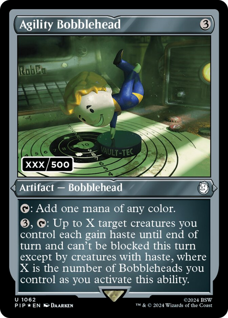 Agility Bobblehead (Serial Numbered) [Fallout] | Red Riot Games CA
