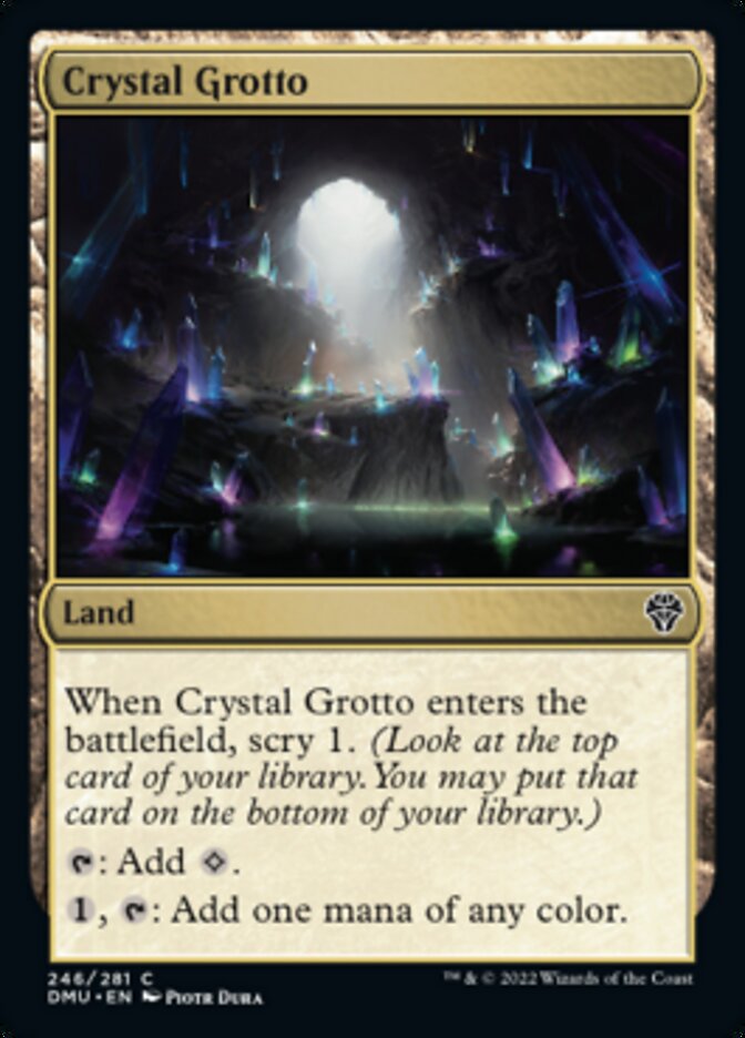 Crystal Grotto [Dominaria United] | Red Riot Games CA