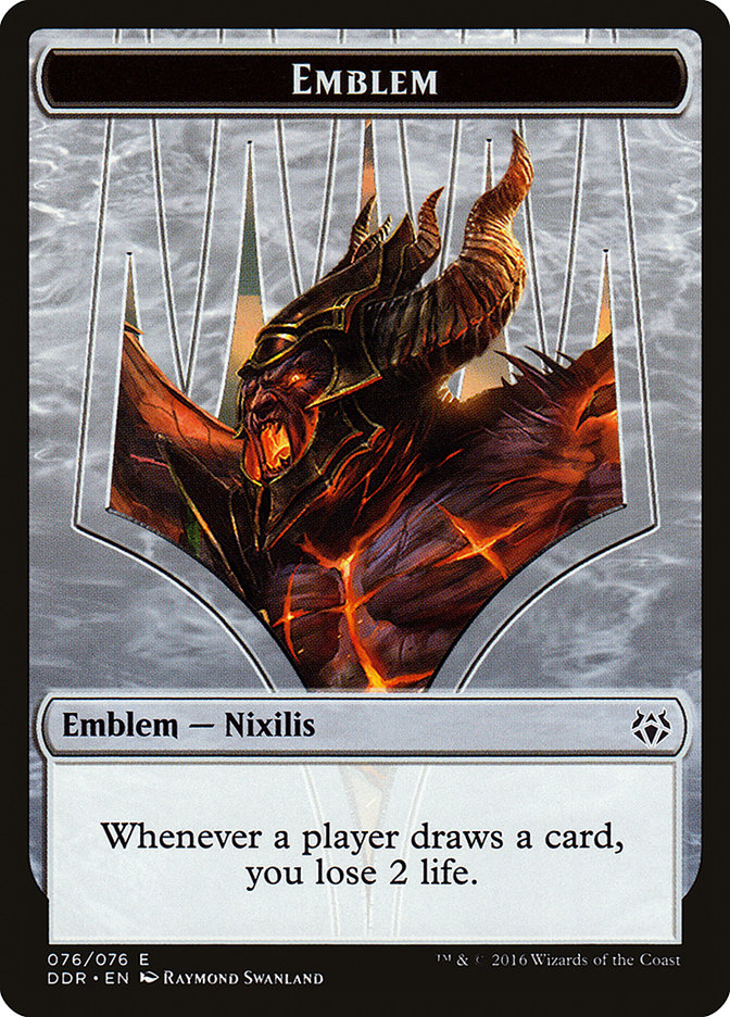 Ob Nixilis Reignited Emblem [Duel Decks: Nissa vs. Ob Nixilis] | Red Riot Games CA