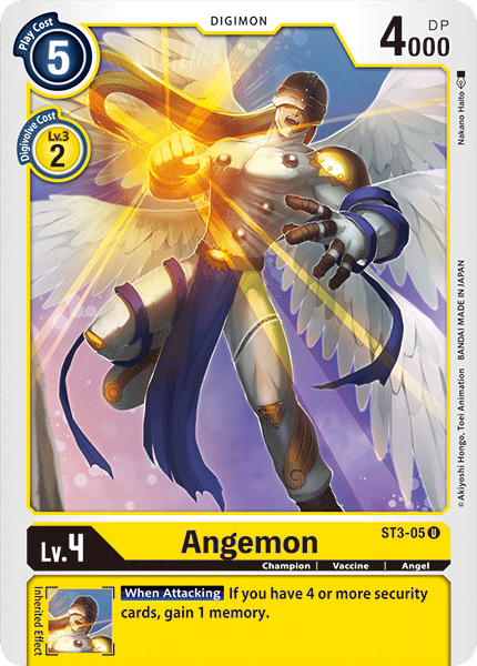 Angemon [ST3-05] [Starter Deck: Heaven's Yellow] | Red Riot Games CA