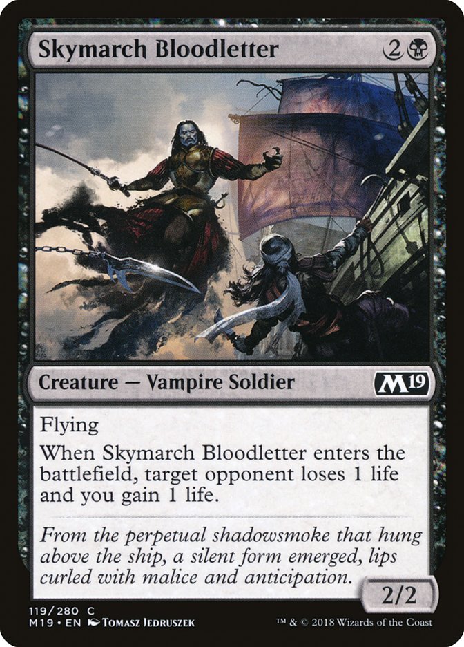 Skymarch Bloodletter [Core Set 2019] | Red Riot Games CA