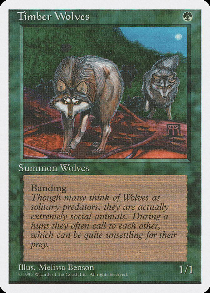 Timber Wolves [Fourth Edition] | Red Riot Games CA