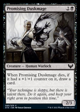 Promising Duskmage [Strixhaven: School of Mages] | Red Riot Games CA