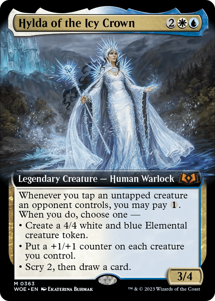Hylda of the Icy Crown (Extended Art) [Wilds of Eldraine] | Red Riot Games CA