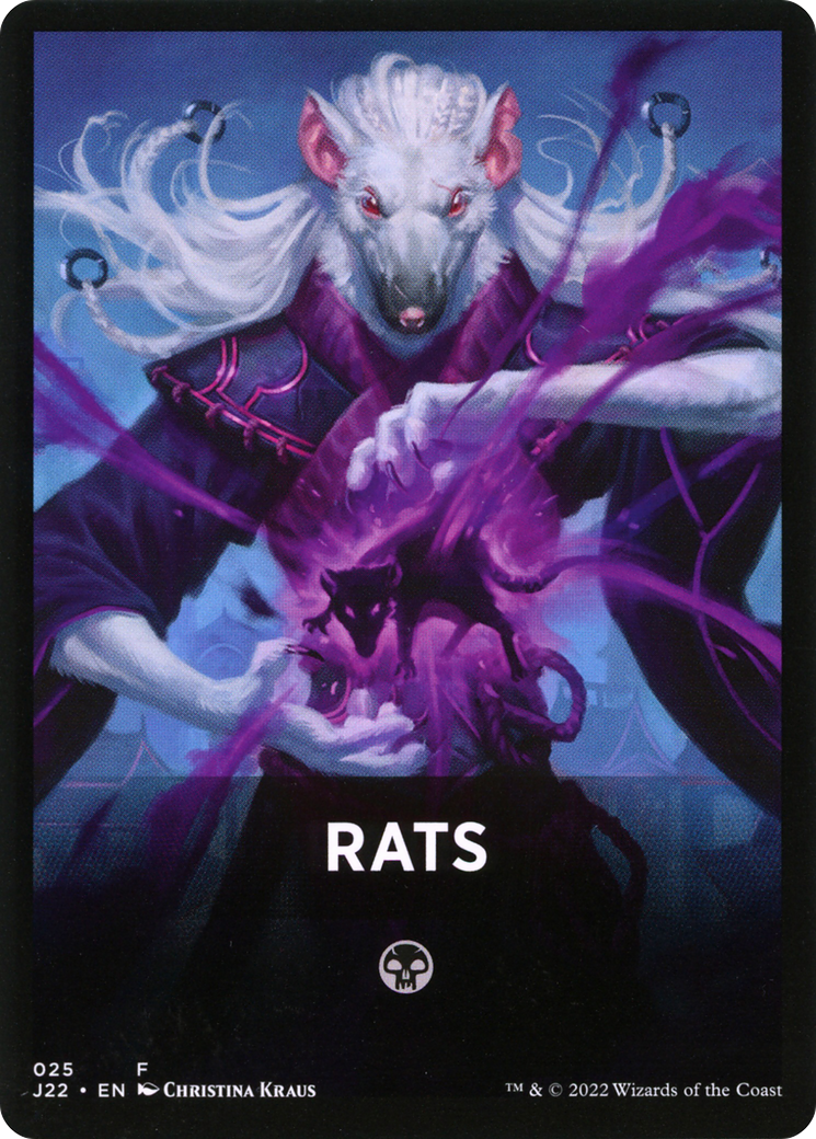 Rats Theme Card [Jumpstart 2022 Front Cards] | Red Riot Games CA