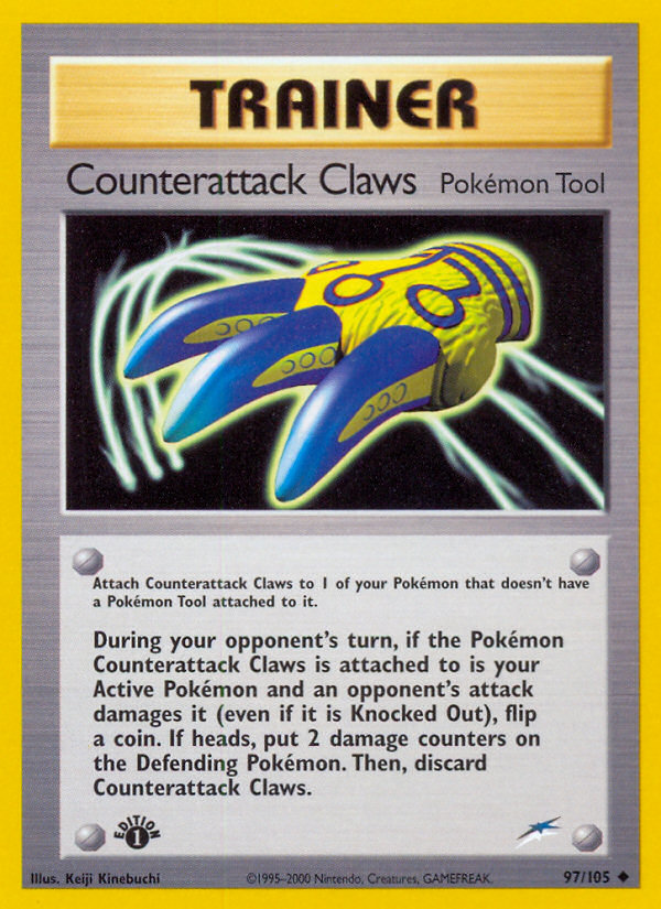 Counterattack Claws (97/105) [Neo Destiny 1st Edition] | Red Riot Games CA