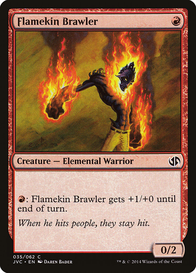 Flamekin Brawler [Duel Decks Anthology] | Red Riot Games CA
