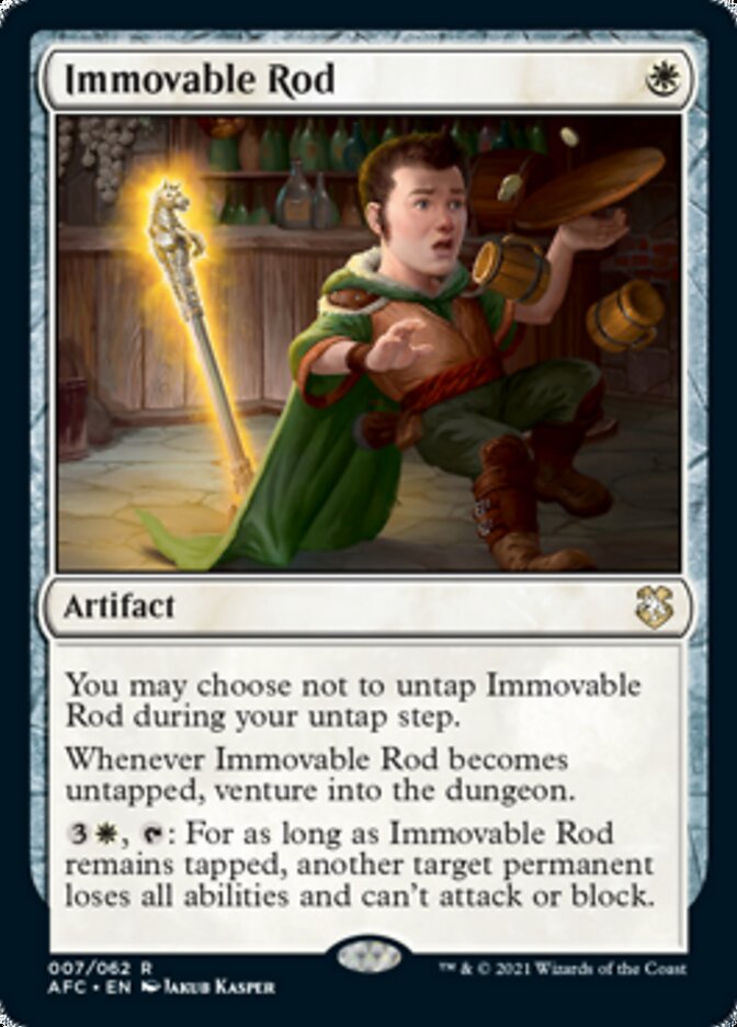 Immovable Rod [Dungeons & Dragons: Adventures in the Forgotten Realms Commander] | Red Riot Games CA