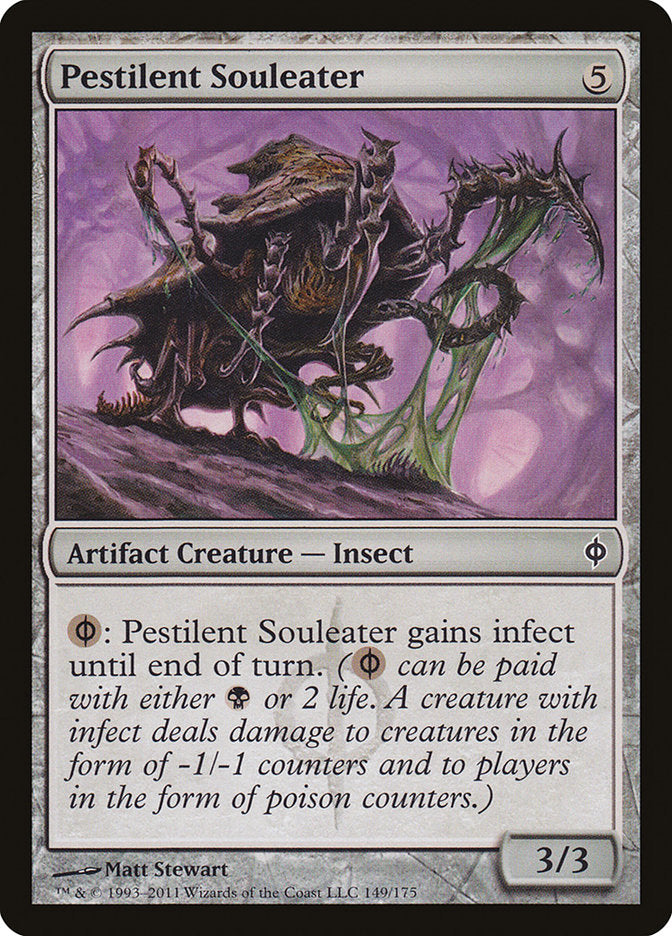 Pestilent Souleater [New Phyrexia] | Red Riot Games CA