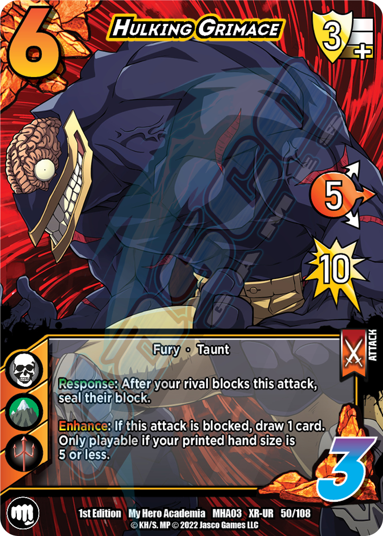 Hulking Grimace [Heroes Clash XR] | Red Riot Games CA