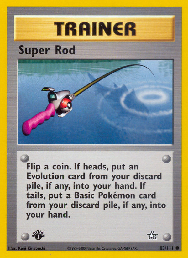 Super Rod (103/111) [Neo Genesis 1st Edition] | Red Riot Games CA