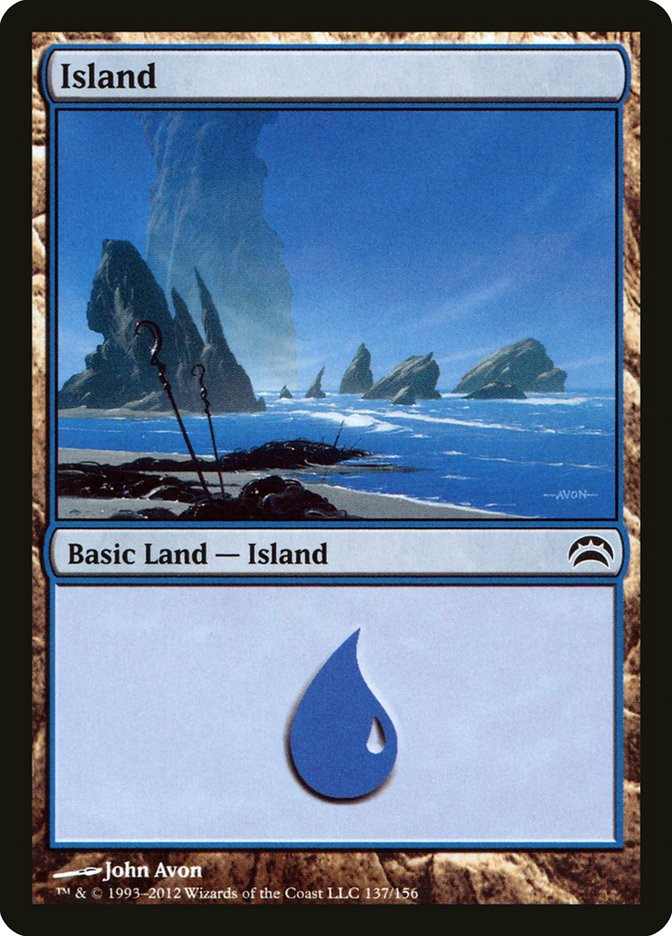 Island (137) [Planechase 2012] | Red Riot Games CA