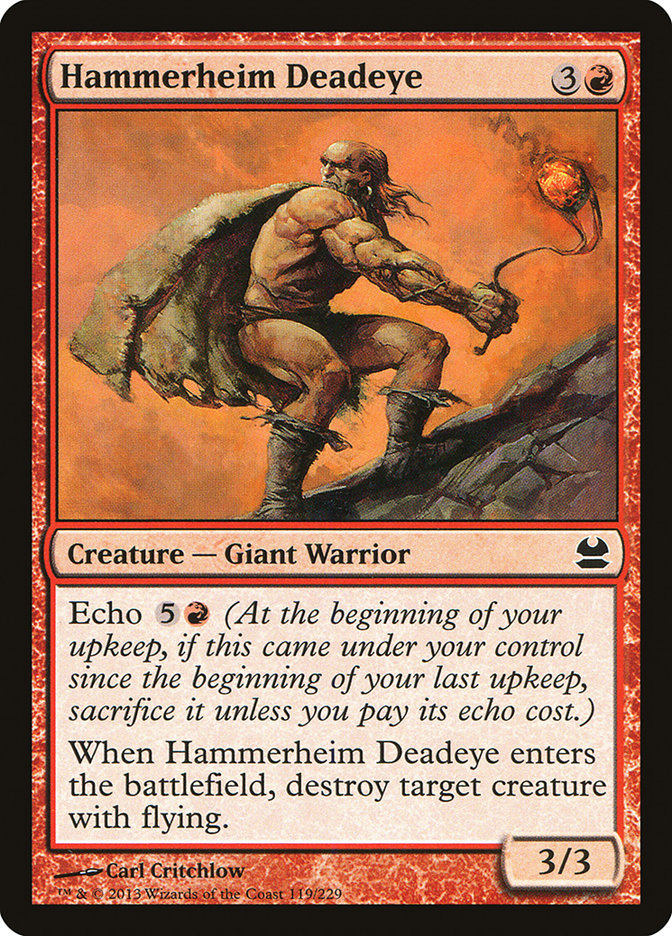 Hammerheim Deadeye [Modern Masters] | Red Riot Games CA