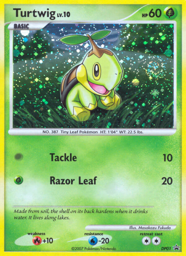 Turtwig (DP01) [Diamond & Pearl: Black Star Promos] | Red Riot Games CA