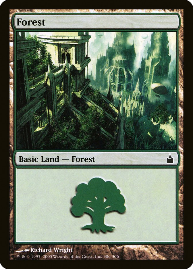 Forest (306) [Ravnica: City of Guilds] | Red Riot Games CA