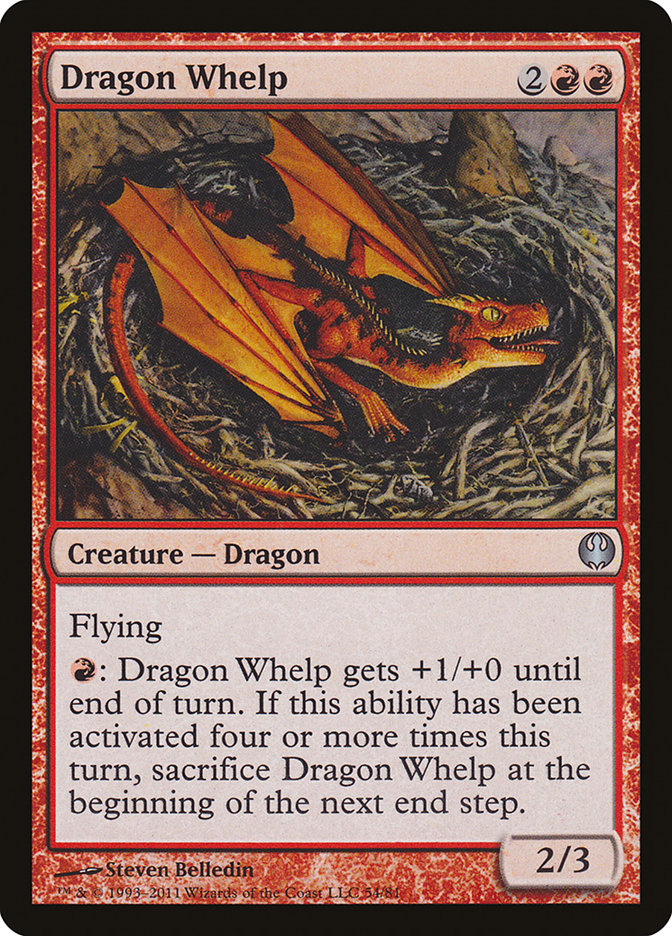 Dragon Whelp [Duel Decks: Knights vs. Dragons] | Red Riot Games CA