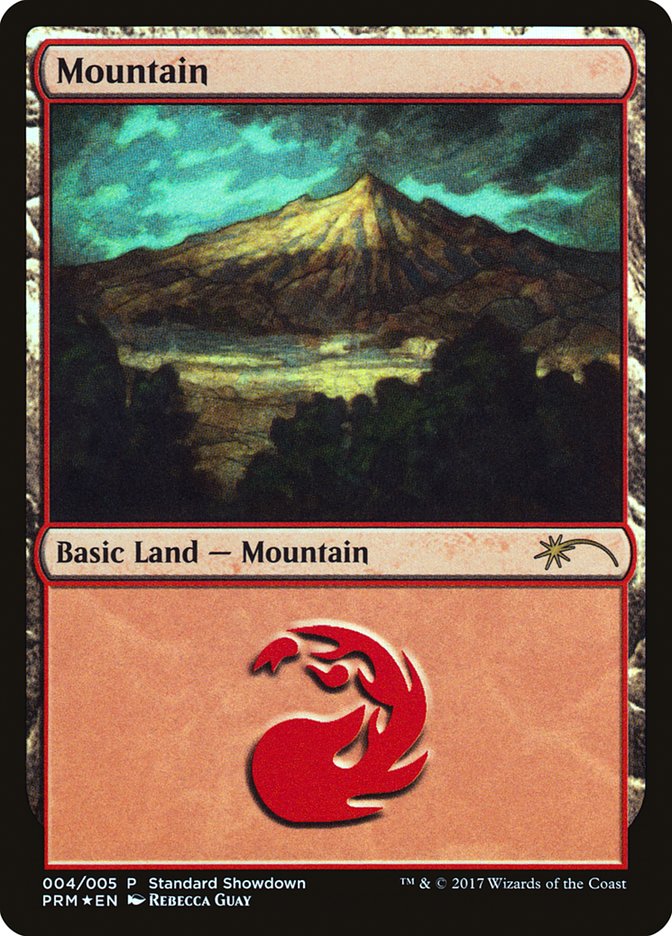Mountain (4) [Ixalan Standard Showdown] | Red Riot Games CA