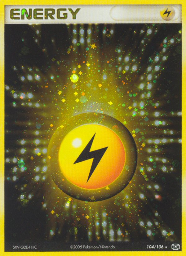 Lightning Energy (104/106) [EX: Emerald] | Red Riot Games CA